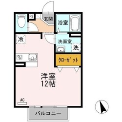 ソレーユ布師田の物件間取画像